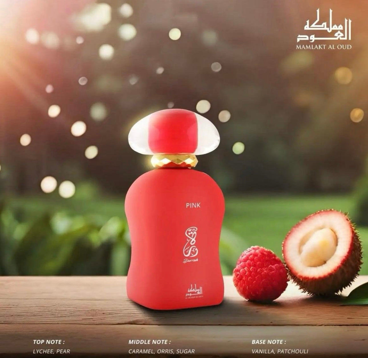 Durrah Pink 100ml EDP by Mamlakat Al Oud